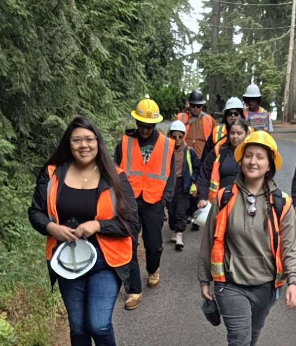 GWA group walks in forest