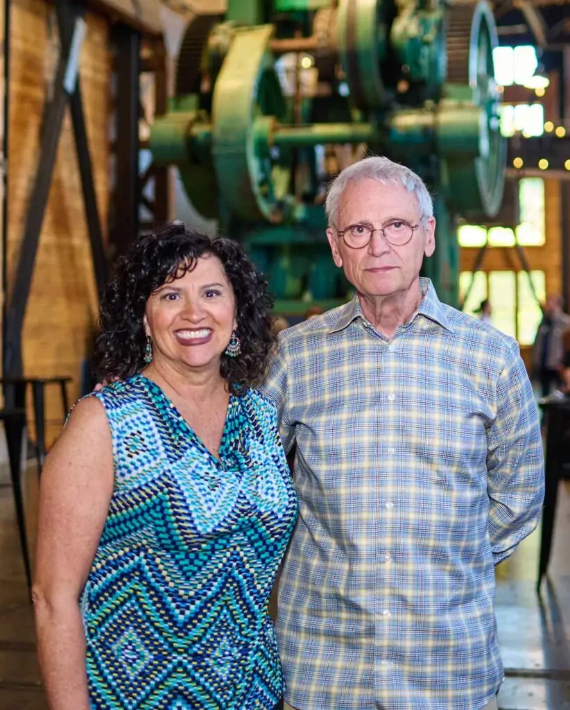 Ronda Rutledge and Earl Blumenauer