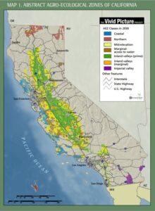 New Agro-Ecological zones divided California into new growing mini-regions. 