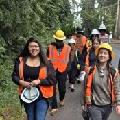 GWA group walks in forest
