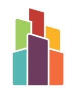 colorful blocks arranged together, Vanport Mosaic Festival logo