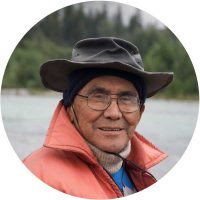 A photo of Haisla First Nation elder Cecil Paul